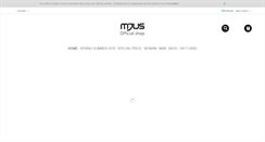 Desktop Screenshot of mjus-shop.com